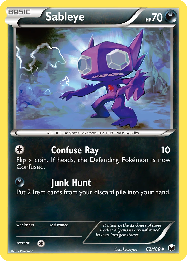 Sableye, 062/108