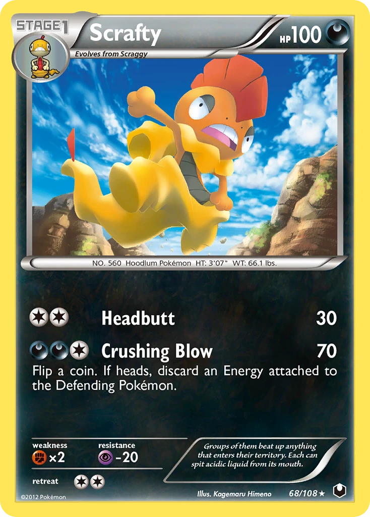 Scrafty, 068/108