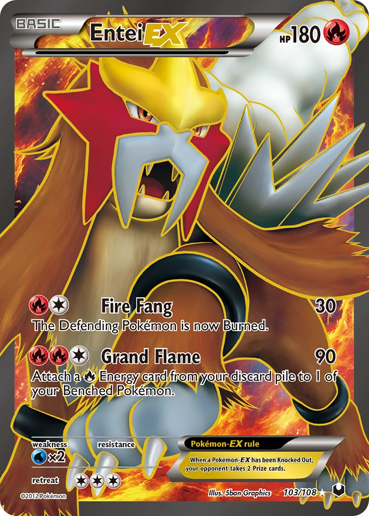 Entei-EX, 103/108