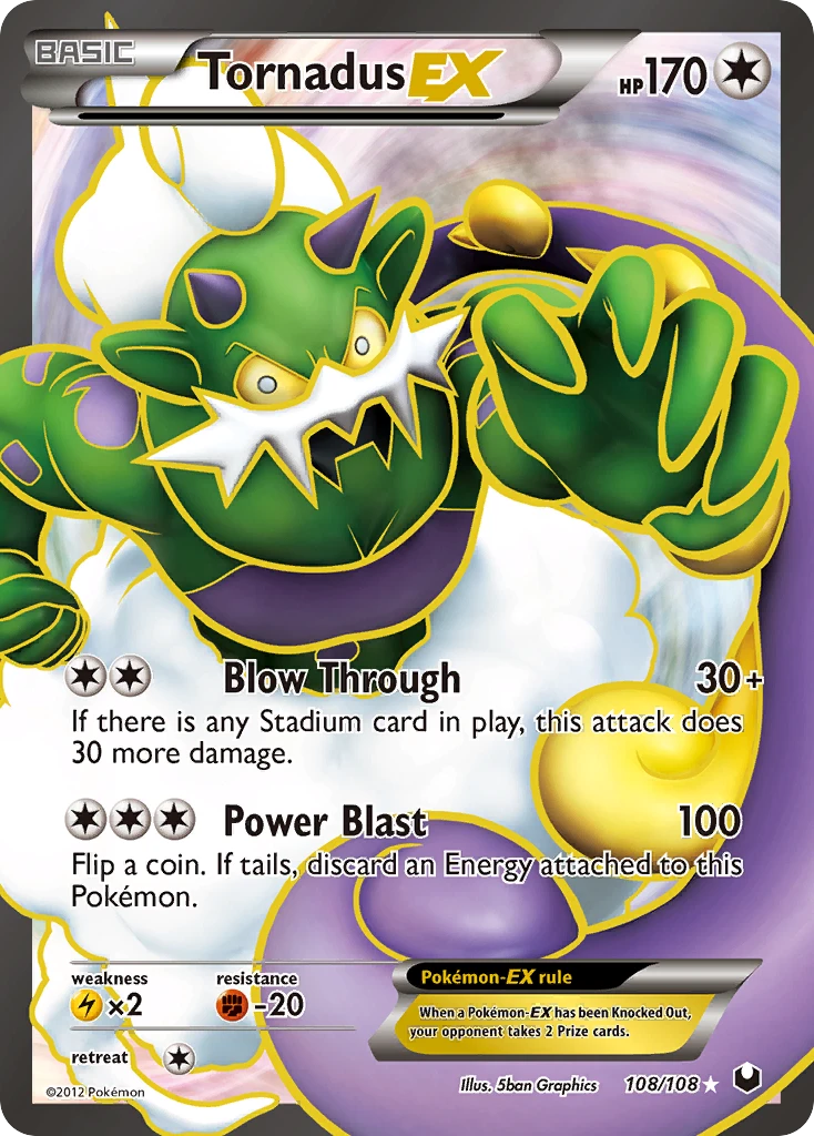 Tornadus-EX, 108/108