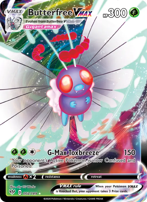 Butterfree VMAX, 002/189