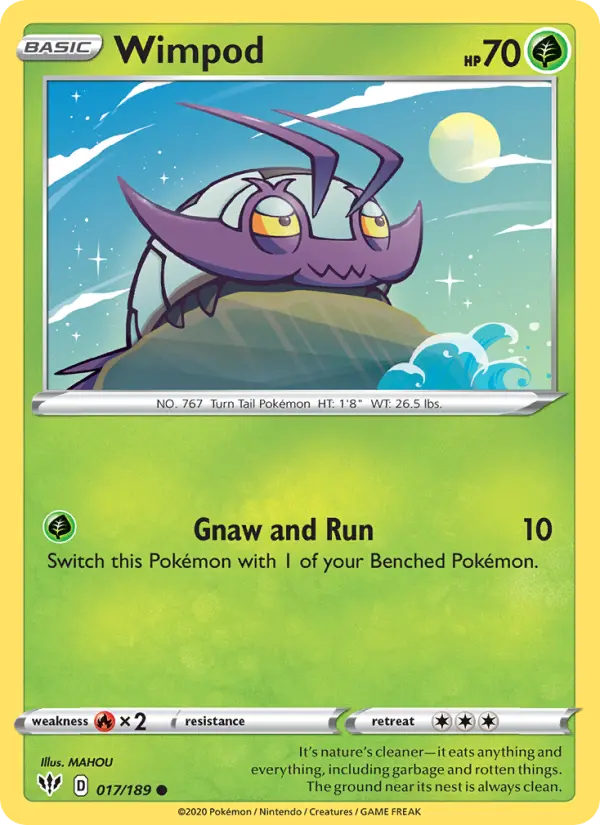 Wimpod, 017/189