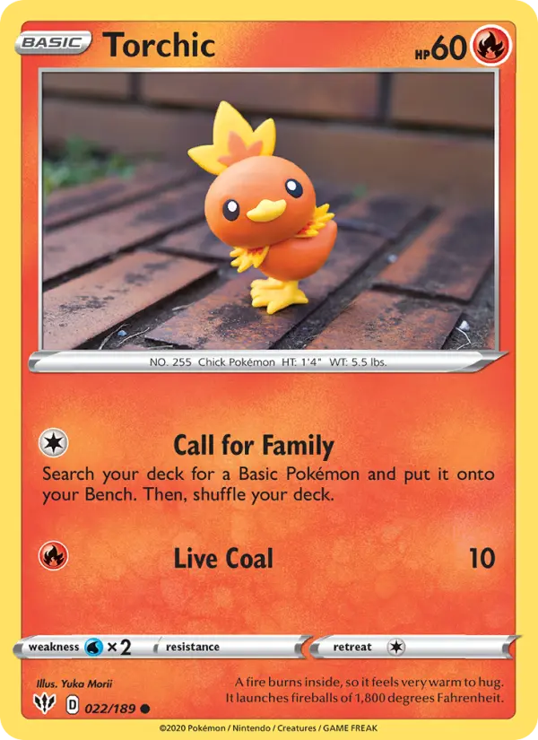 Torchic, 022/189