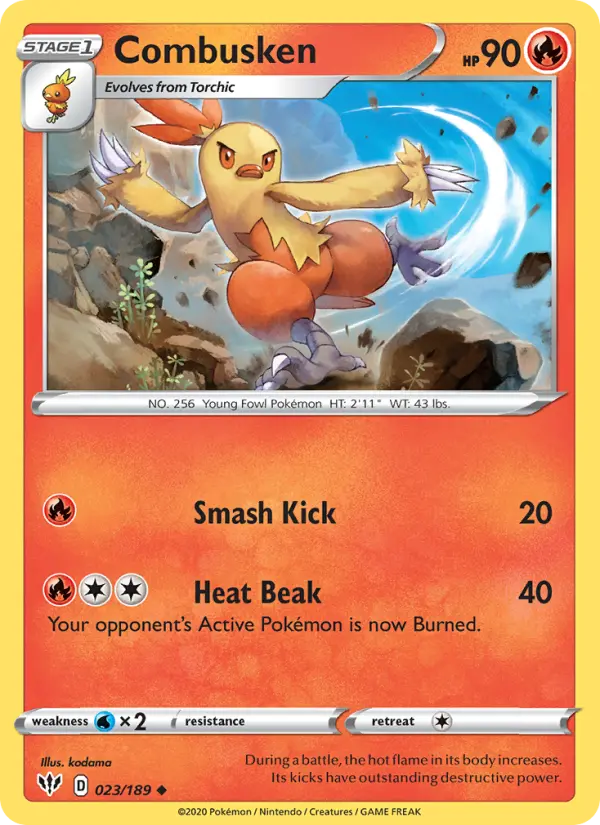 Combusken, 023/189