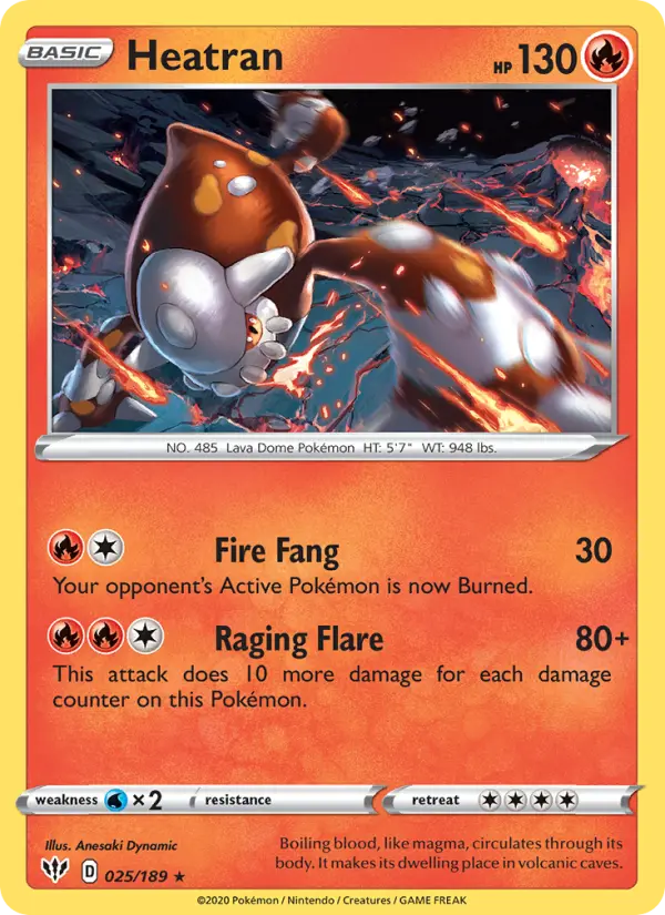 Heatran, 025/189
