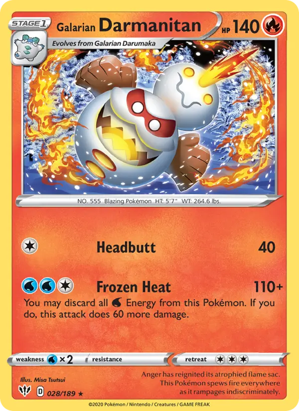 Galarian Darmanitan, 028/189