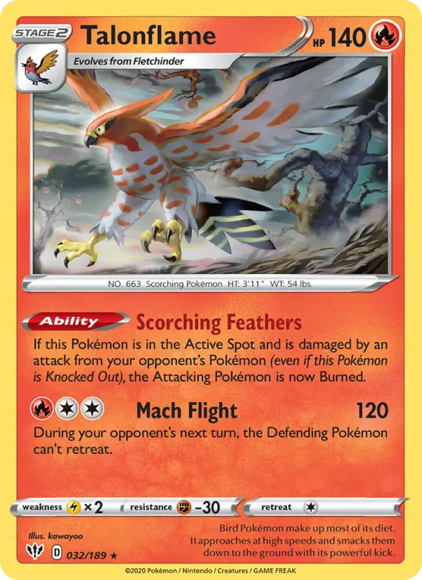 Talonflame, 032/189
