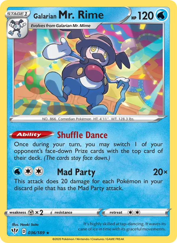 Galarian Mr. Rime, 036/189