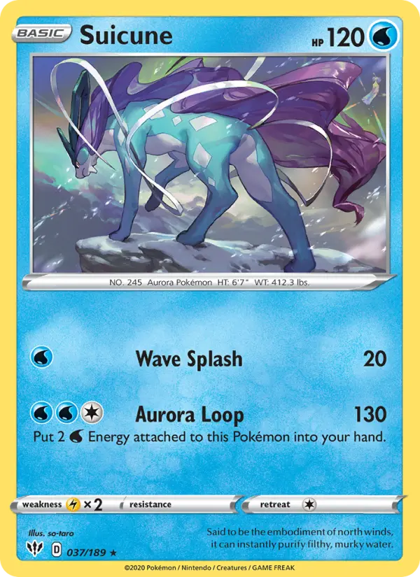 Suicune, 037/189