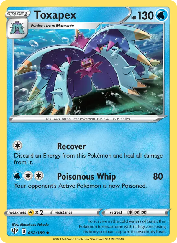Toxapex, 052/189