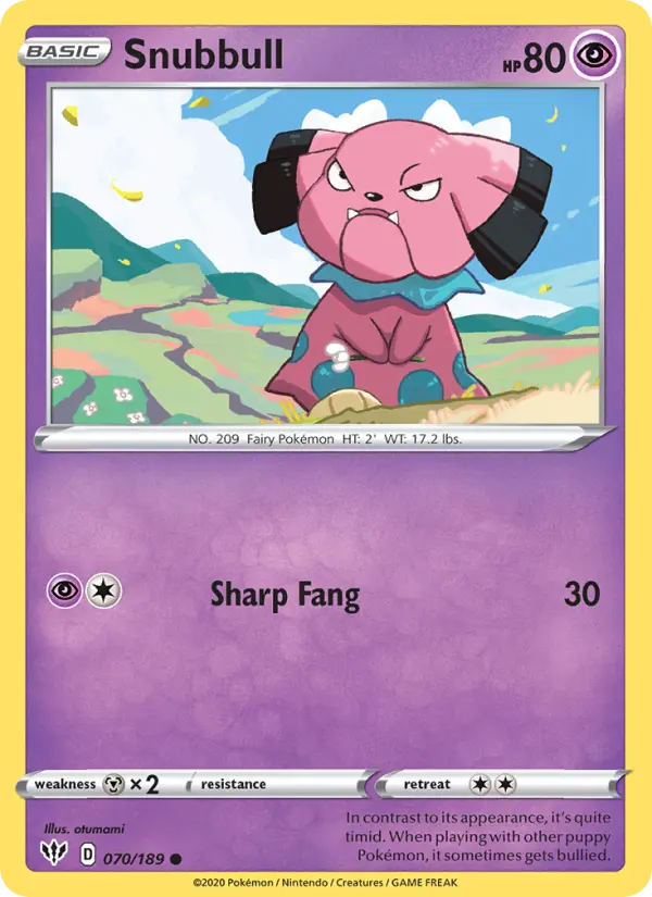 Snubbull, 070/189