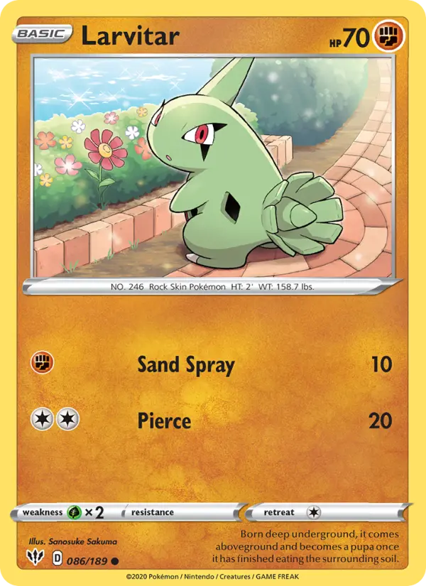 Larvitar, 086/189