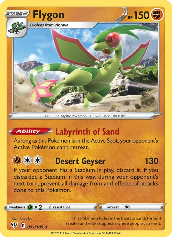 Flygon, 091/189