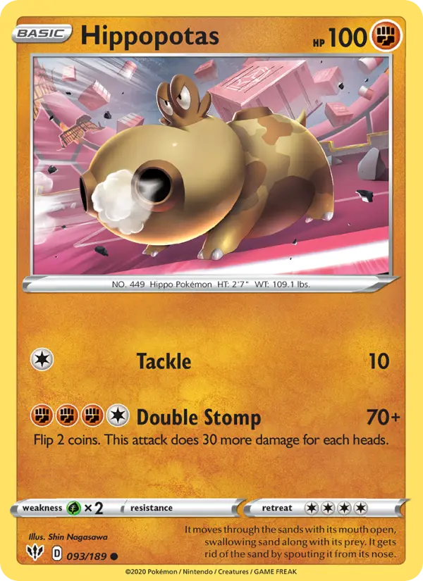 Hippopotas, 093/189