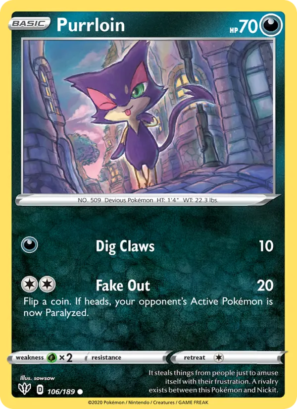 Purrloin, 106/189