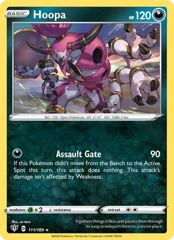 Hoopa, 111/189