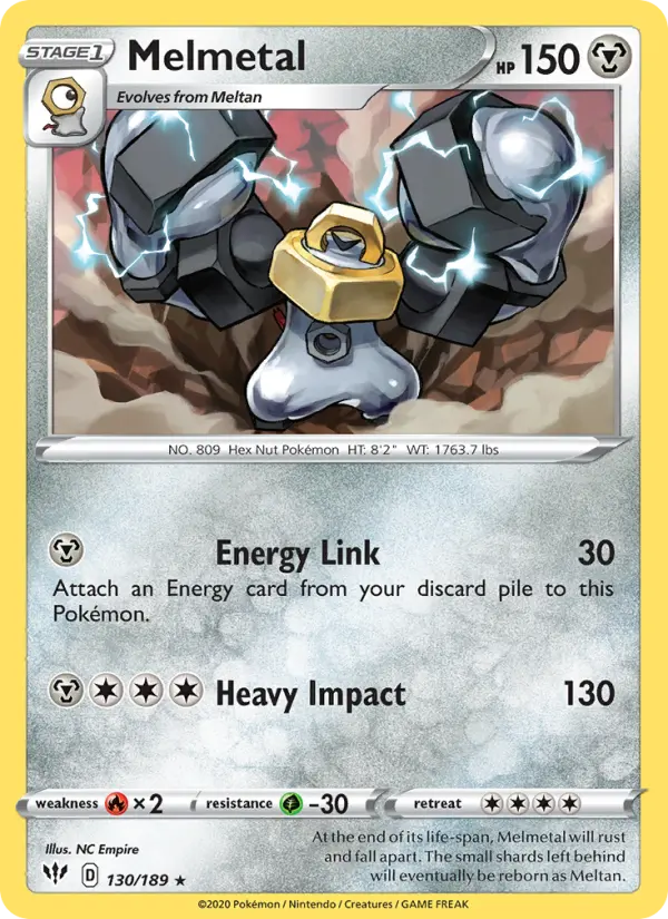 Melmetal, 130/189