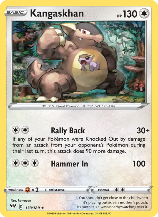 Kangaskhan, 133/189