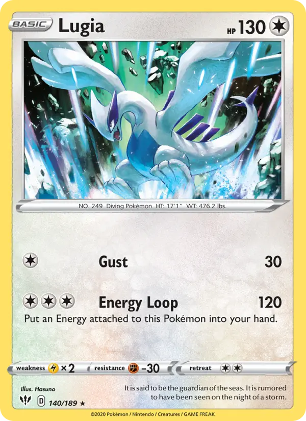 Lugia, 140/189