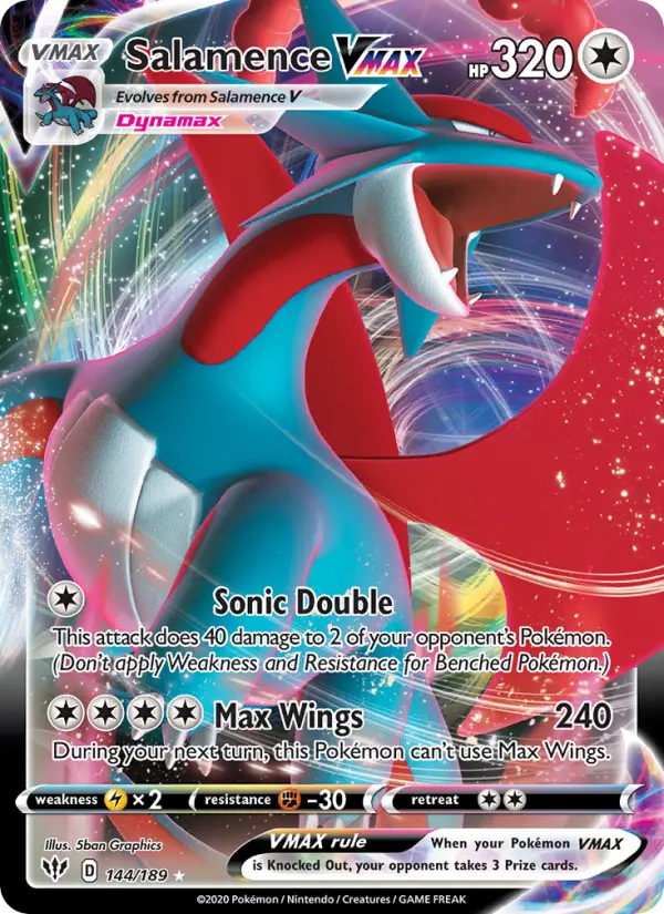 Salamence VMAX, 144/189