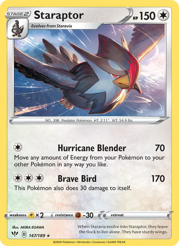Staraptor, 147/189