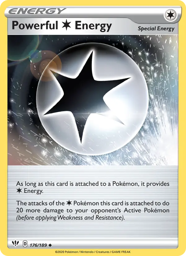 Powerful Colorless Energy, 176/189