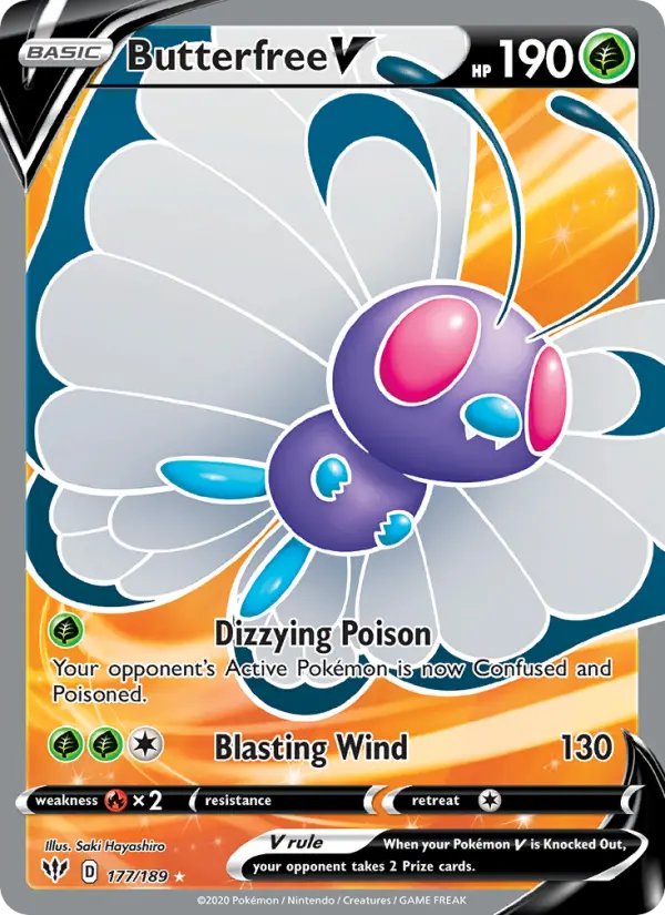 Butterfree V, 177/189