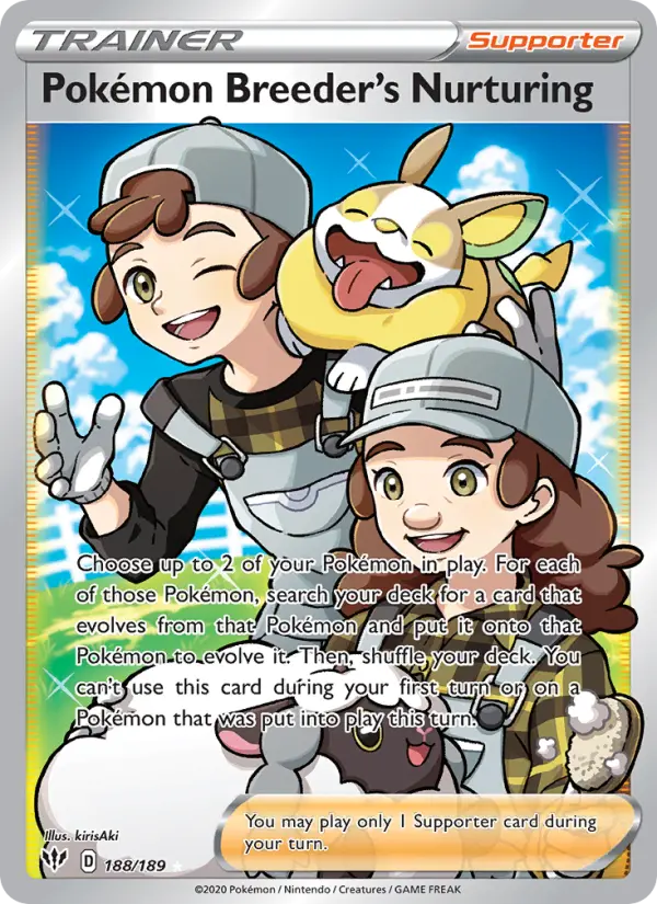 Pokémon Breeder's Nurturing, 188/189
