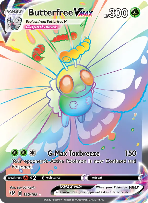 Butterfree VMAX, 190/189