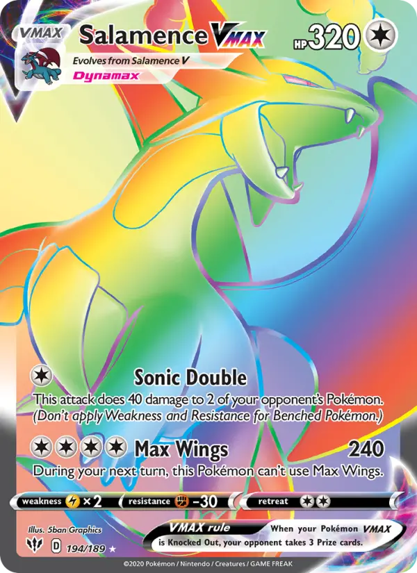 Salamence VMAX, 194/189