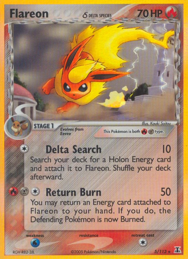 Flareon δ, 5/113