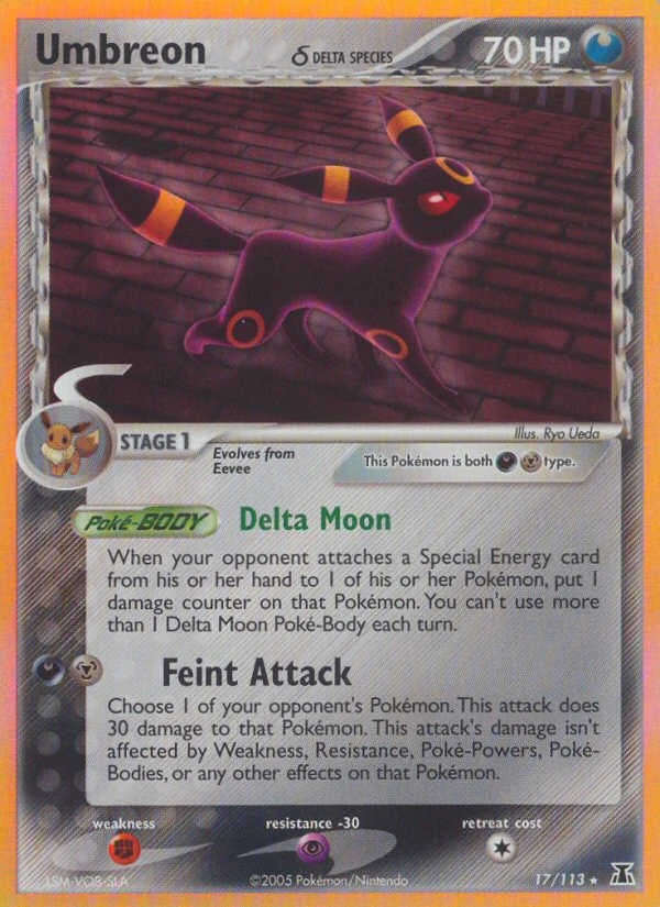 Umbreon δ, 17/113