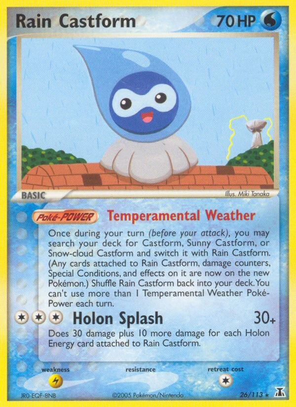 Rain Castform, 26/113
