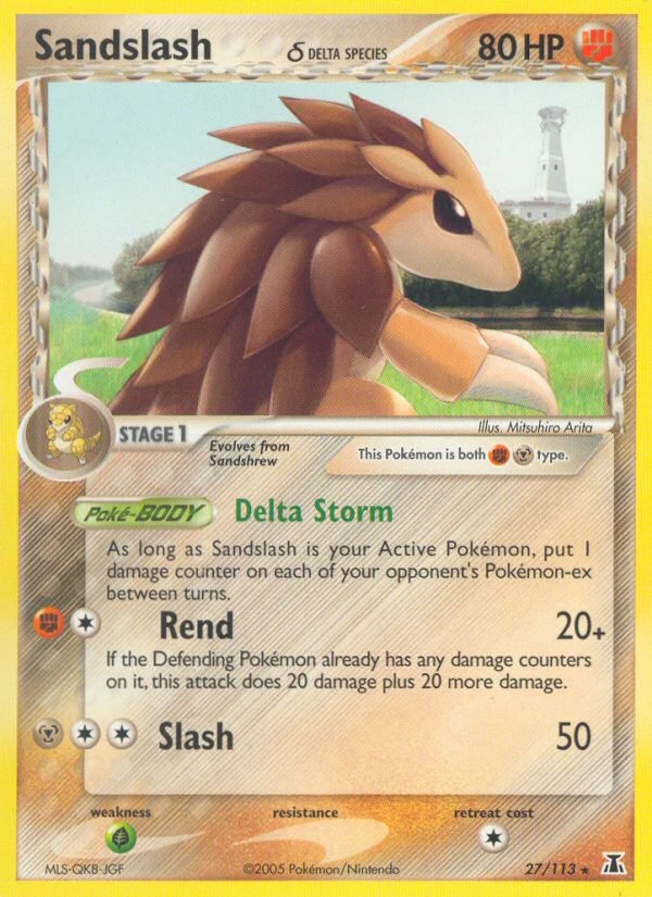 Sandslash δ, 27/113