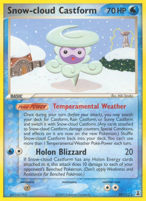 Snow-cloud Castform, 29/113