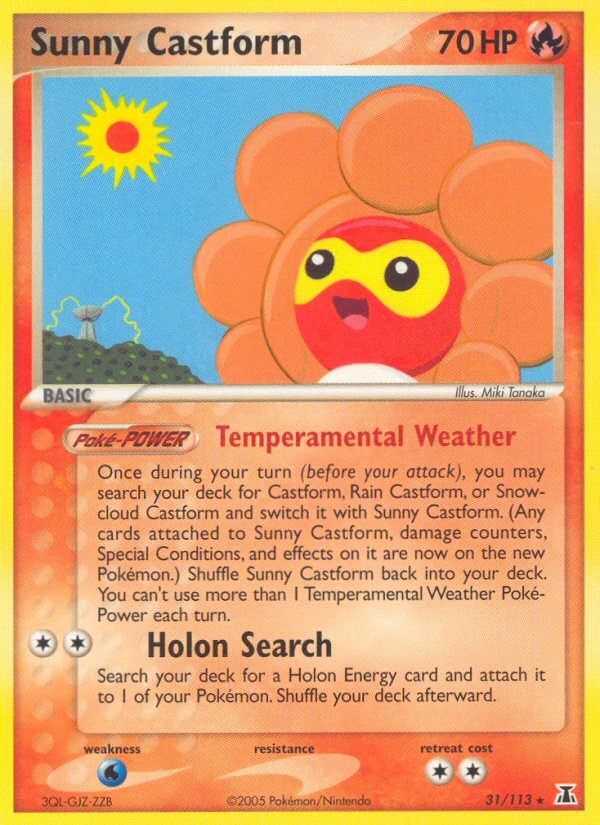 Sunny Castform, 31/113