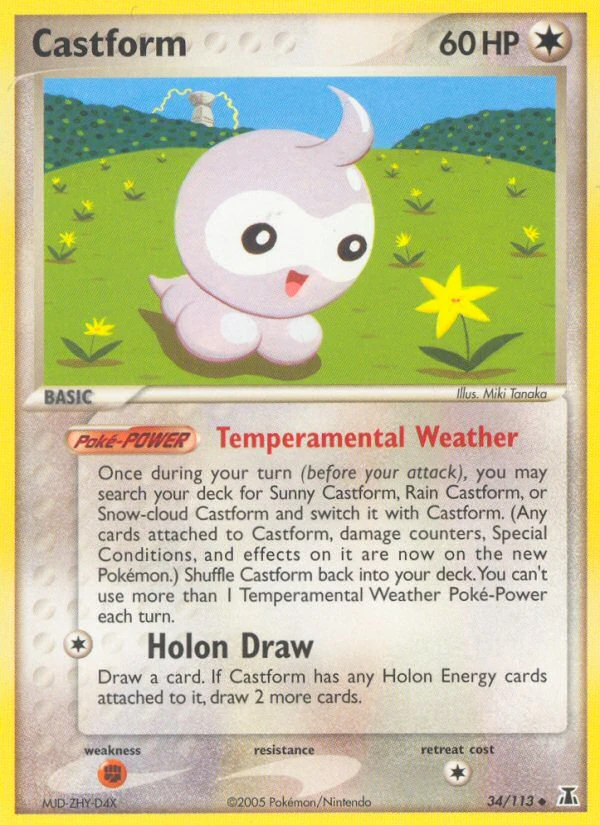 Castform, 34/113