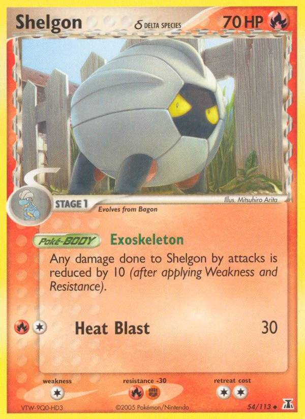 Shelgon δ, 54/113