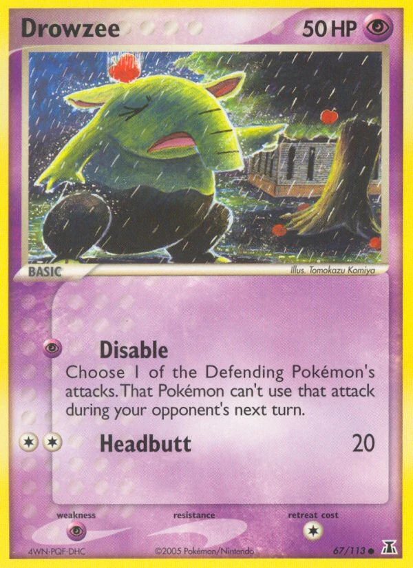 Drowzee, 67/113