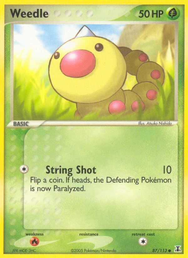 Weedle, 87/113