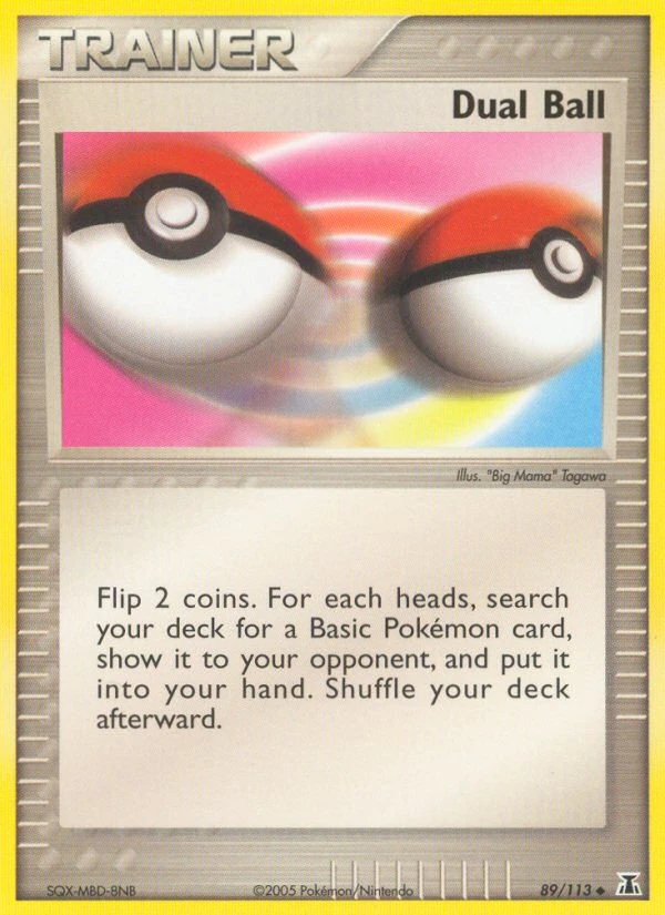 Dual Ball, 89/113