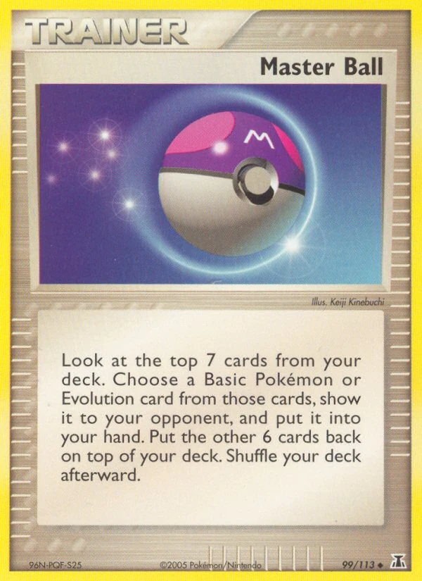 Master Ball, 99/113