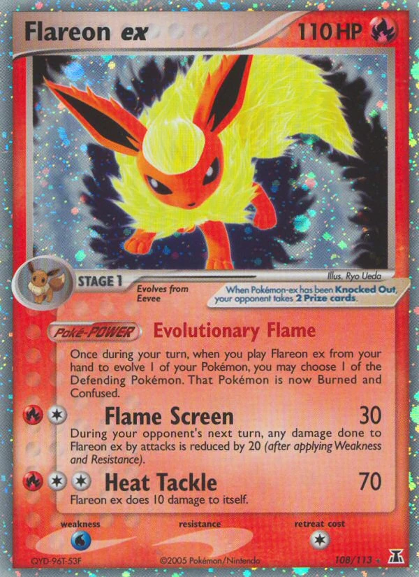 Flareon ex, 108/113