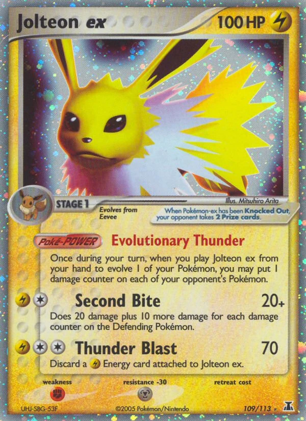 Jolteon ex, 109/113