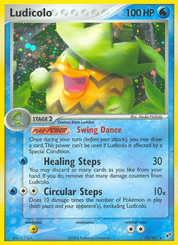 Ludicolo, 10/107