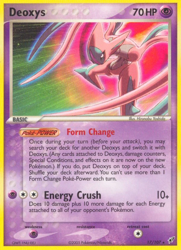 Deoxys, 17/107
