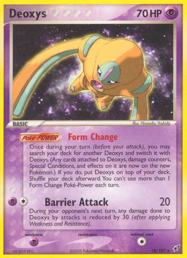 Deoxys, 18/107