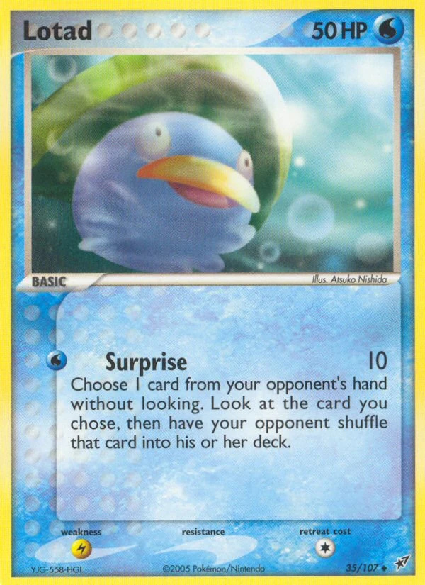 Lotad, 35/107