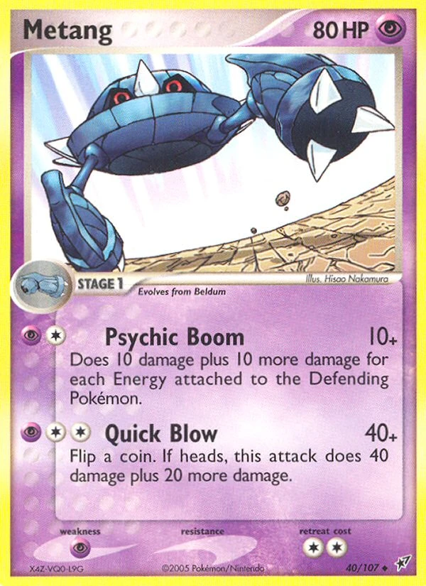 Metang, 40/107