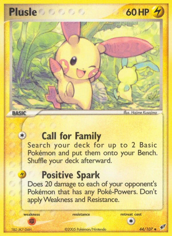 Plusle, 44/107